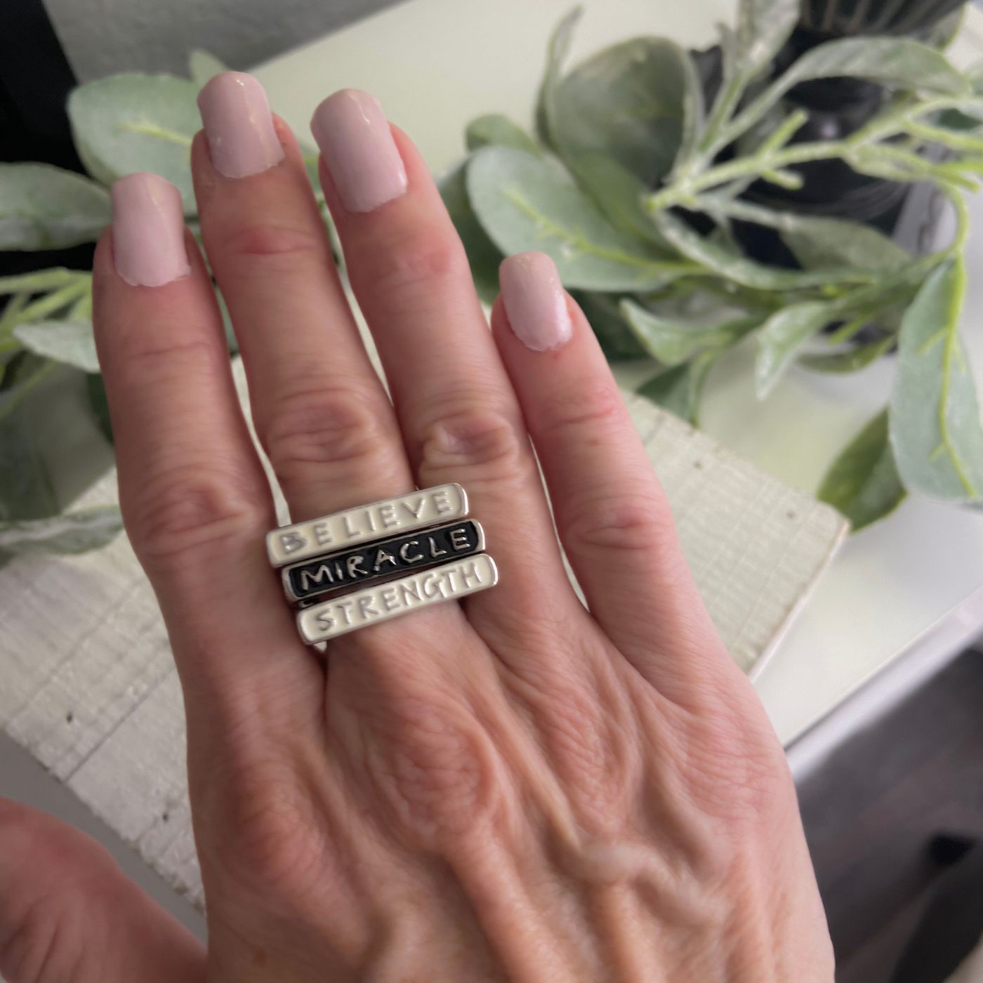 Faith-Based Stackable Statement Rings