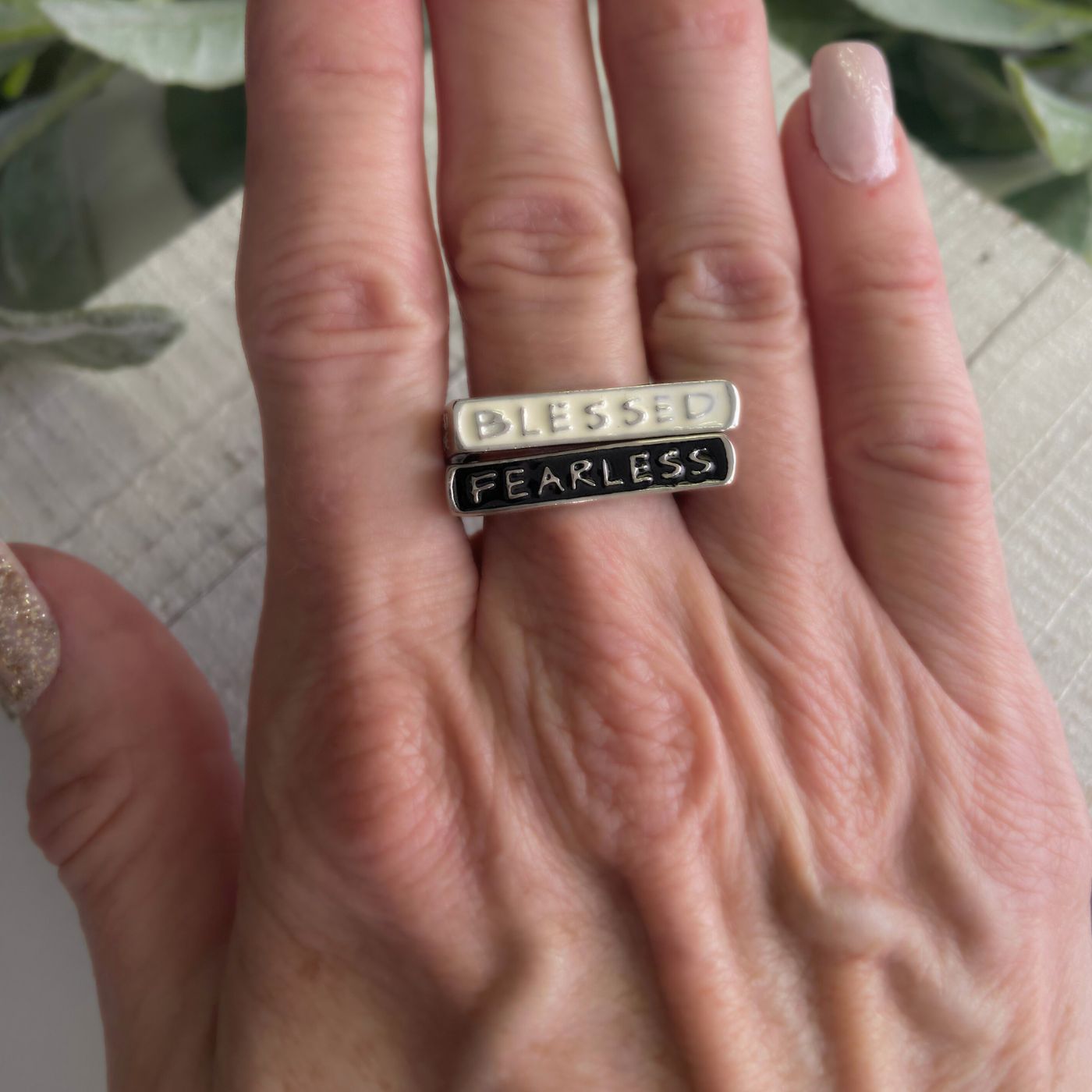 Faith-Based Stackable Statement Rings