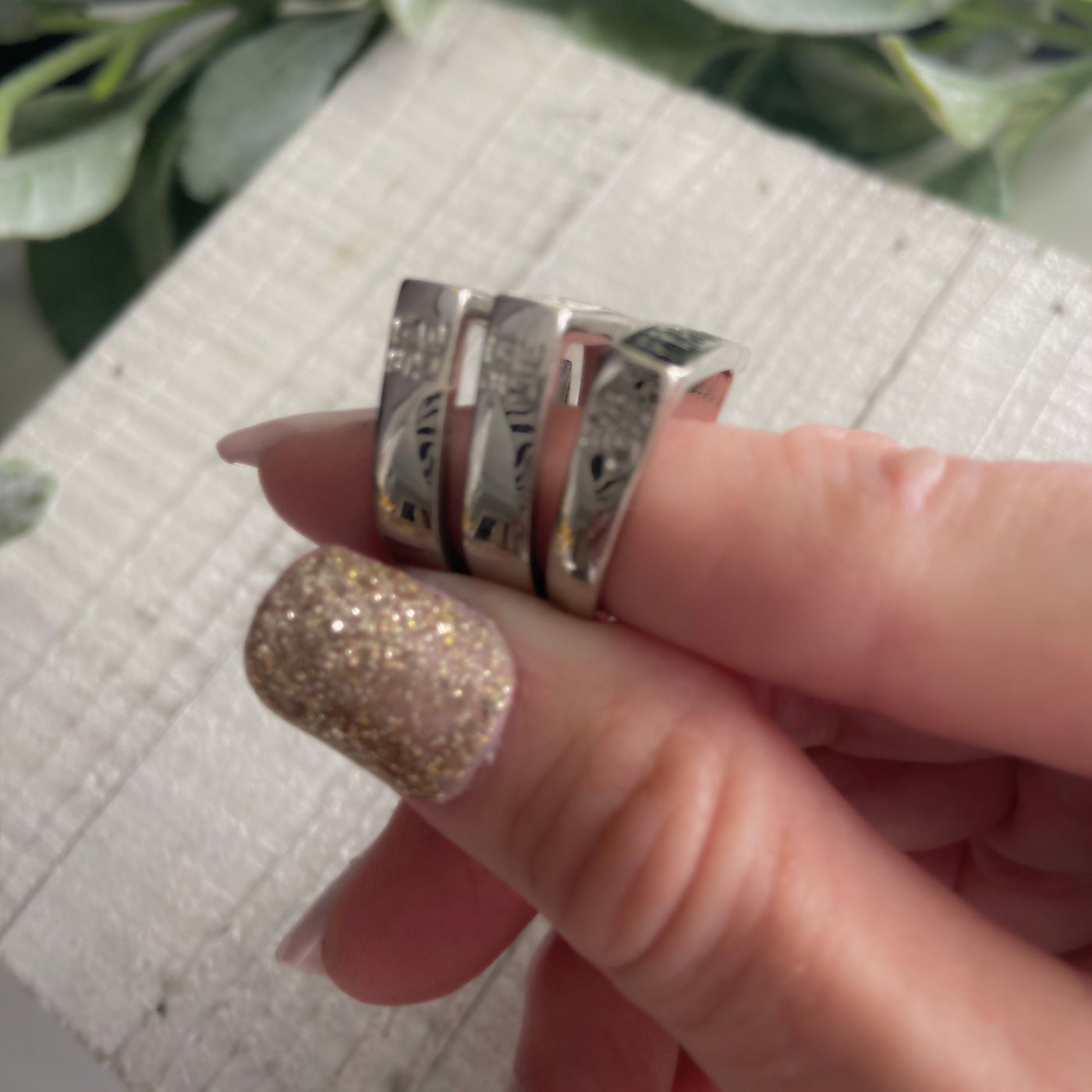 Faith-Based Stackable Statement Rings