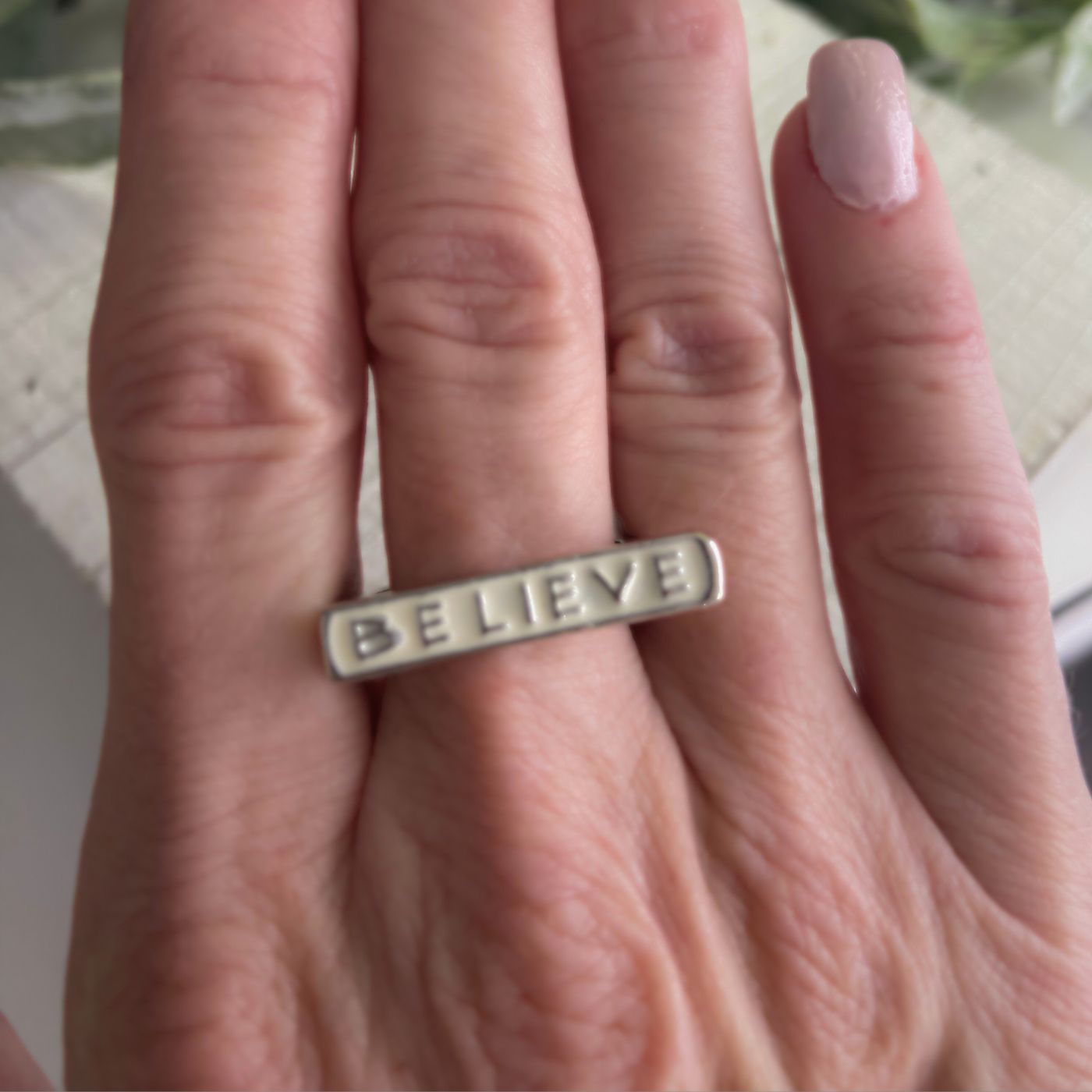 Faith-Based Stackable Statement Rings