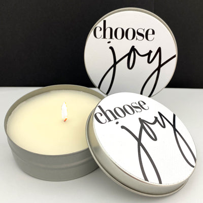 Choose Joy Candle - Travel Tin