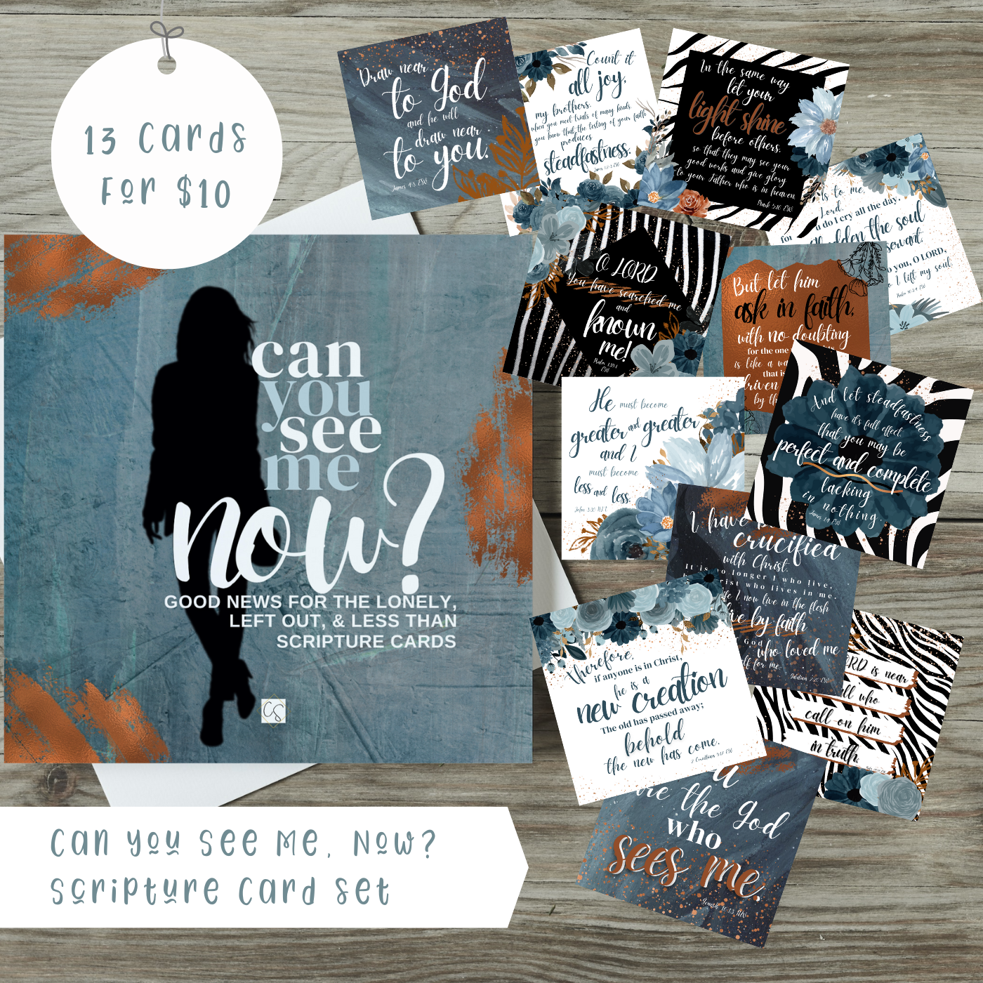 Can You See Me, Now? Scripture Card Set