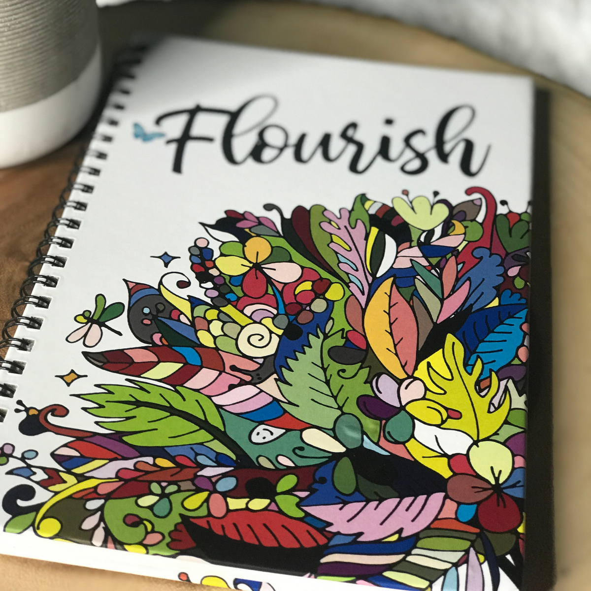 Flourish Spiral Journal – Hardback