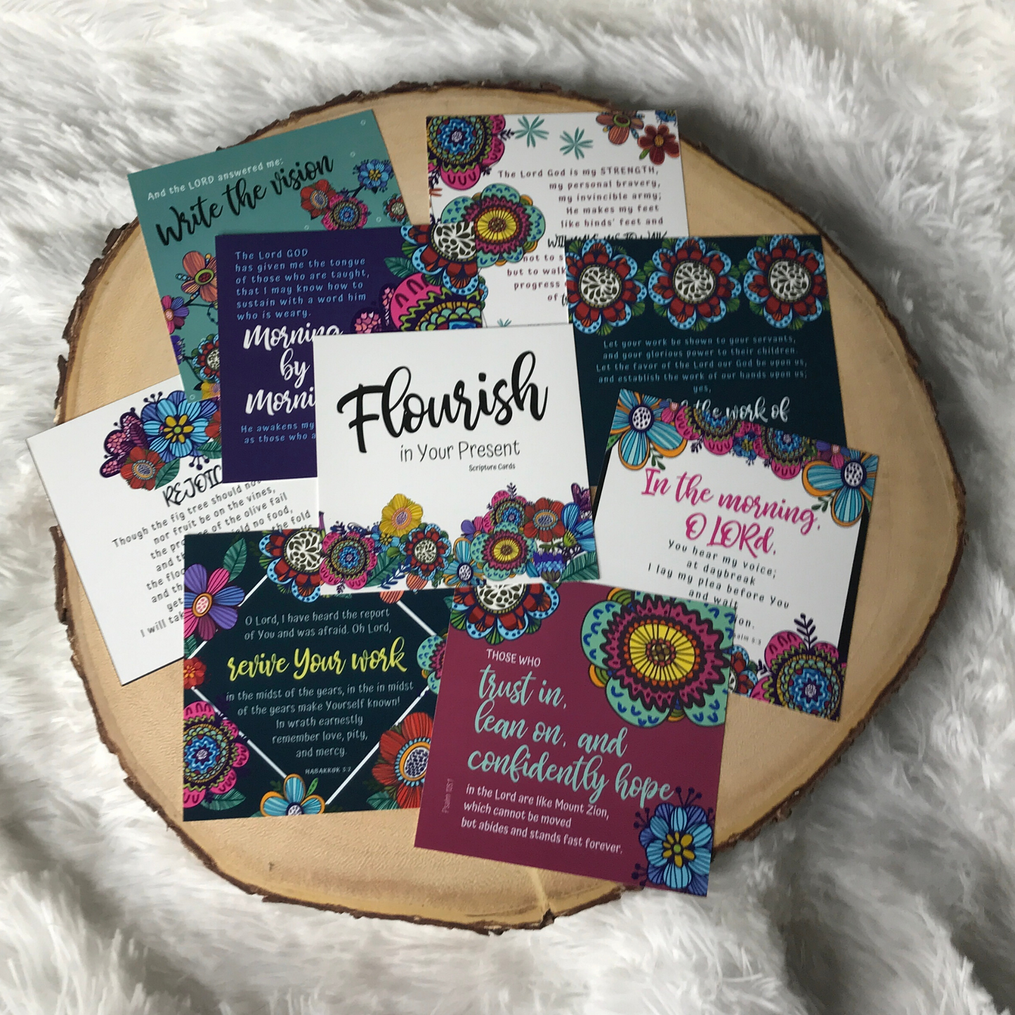 Flourish Scripture Card Set