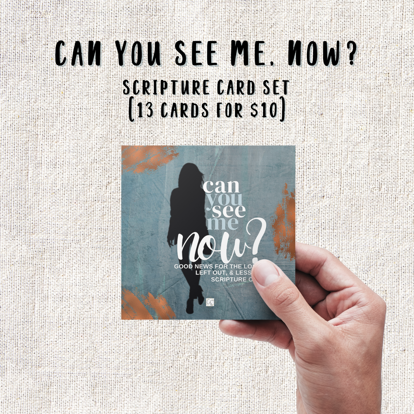 Can You See Me, Now? Scripture Card Set