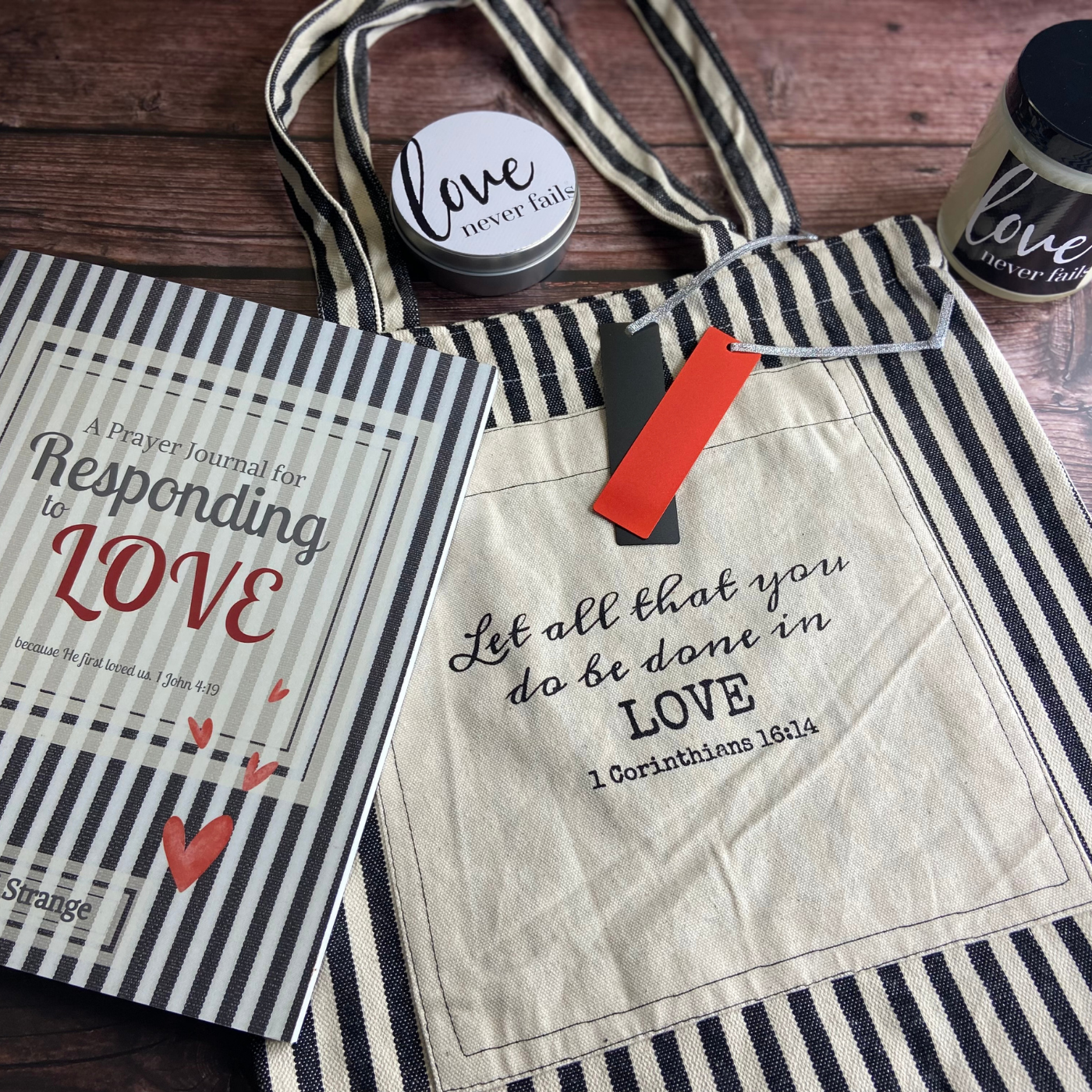 The Loved Canvas Bag – 1 Corinthians 16:14