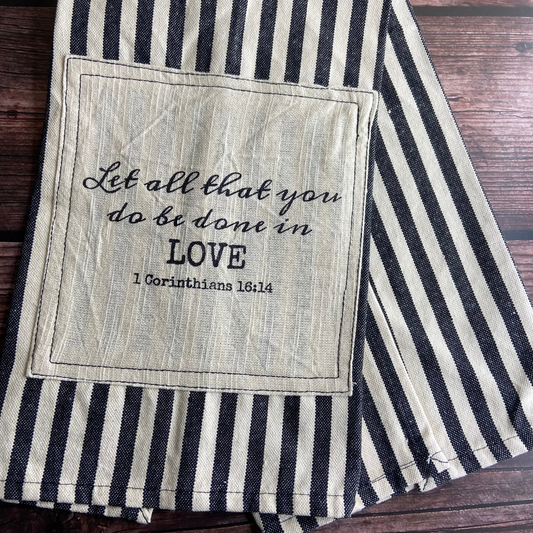 The Loved Tea Towel – A Daily Reminder to Live in Love
