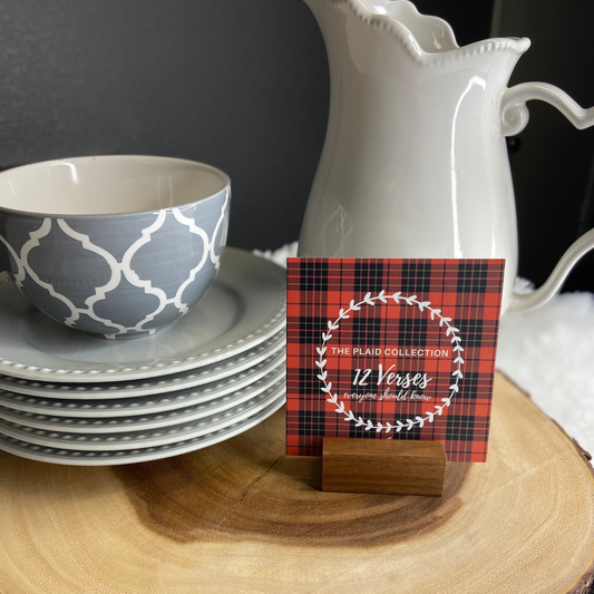 Foundational Scripture Cards – 12 Essential Bible Verses for Daily Faith