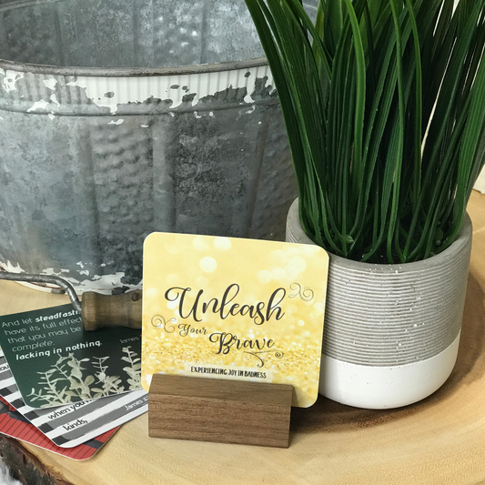 Unleash Your Brave Scripture + Prayer Card Set